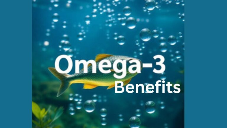 "Omega-3 benefits for disease prevention and heart health shown with fish underwater, highlighting omega-3 fatty acids and heart health, anti-inflammatory benefits of omega-3, omega-3 for cardiovascular protection, fish oil supplements and heart disease, brain and heart benefits of omega-3, omega-3 and cholesterol levels, sources of omega-3 fatty acids, omega-3 for disease prevention, heart-healthy diet with omega-3, and omega-3 and immune system support."